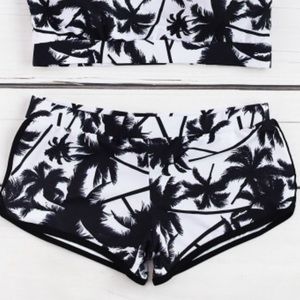 Palm Tree Swim Shorts